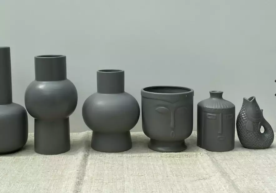 Vase ceramic Sumo stone