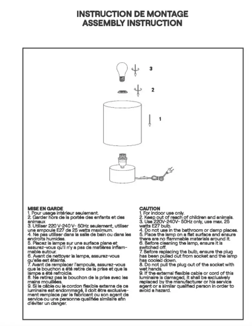 Lampe Land gm