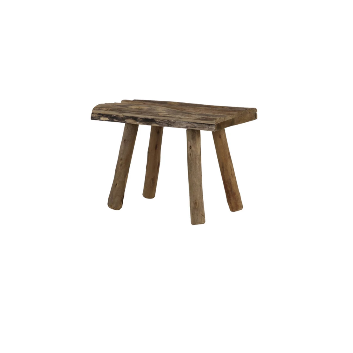 Tabouret 50x31x37 cm CEDRO brun