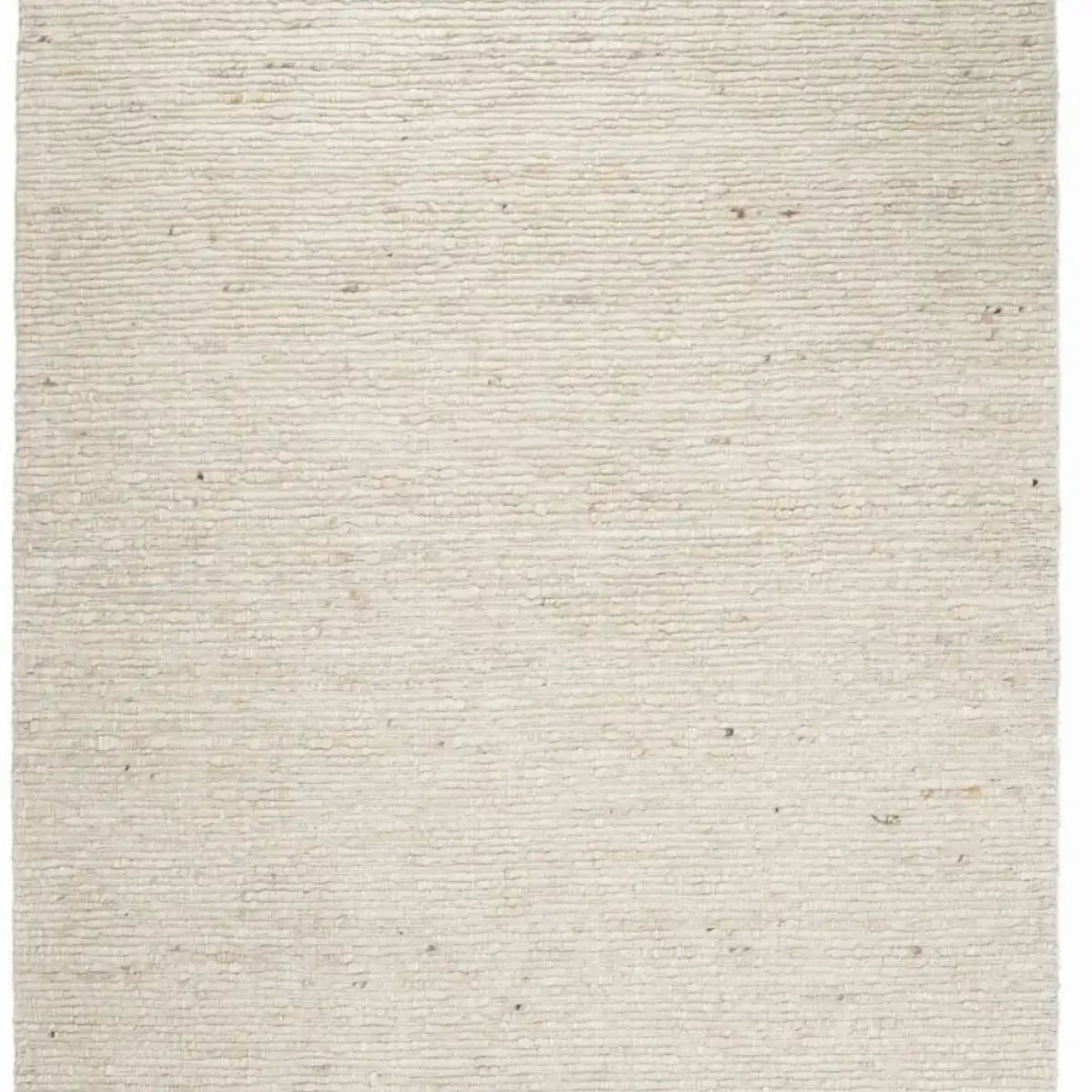 Tapis tissé à la main en laine – 290x390 cm – Coloris ivoire